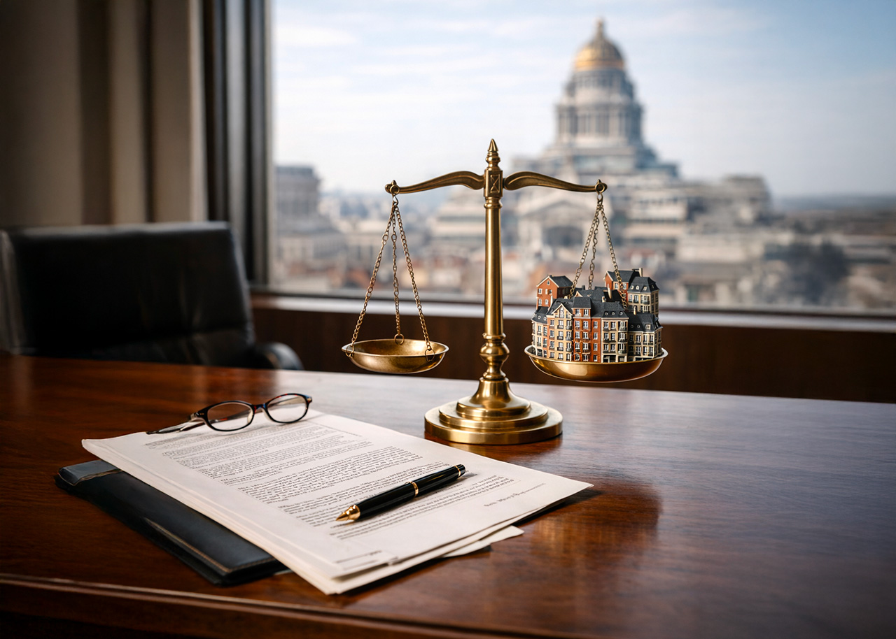 Représentation en justice d'une association de fait de copropriétaires à Bruxelles - Cabinet Consilitis.